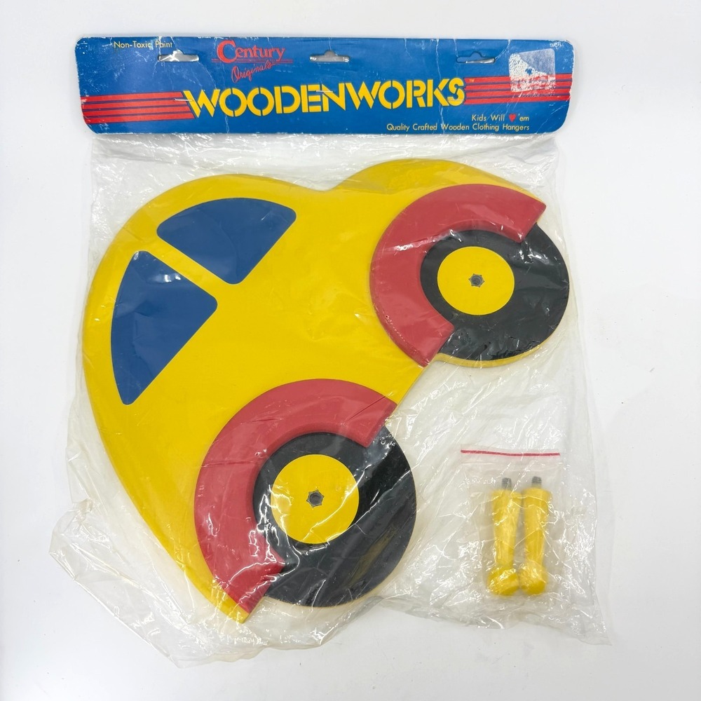 Vintage Century Originals Woodenworks Car Coat Hanger
